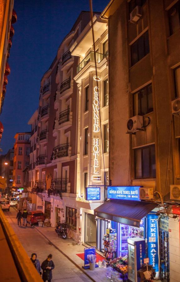 Crowned Hotel Isztambul Kültér fotó
