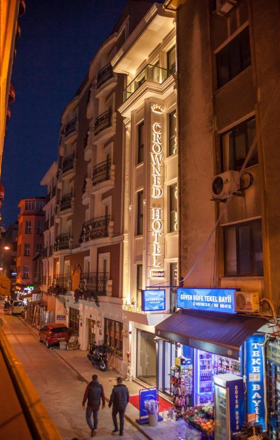 Crowned Hotel Isztambul Kültér fotó